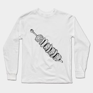 kebab on stick Long Sleeve T-Shirt